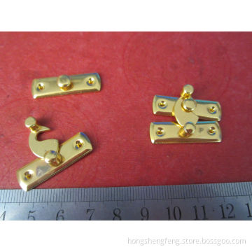 Custom Made Metal Gold Color Box Latch/Locks